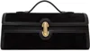 Savette Black Slim Symmetry Pochette Bag In 001 Black