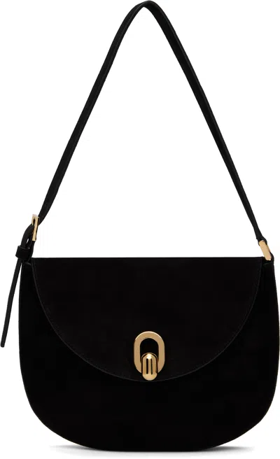 Savette Black Small Tondo Bag In 001 Black