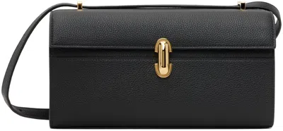 Savette The Symmetry 26 Leather Shoulder Bag In Black