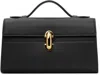 Savette Tote Symmetry Pochette Mit Leder In 001 Black