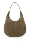 Savette The Florence Hobo In Suede In Brown