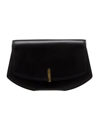 Pre-owned Savette Calfskin Florence In Black