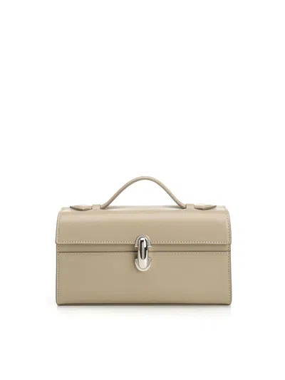 Savette Clutch Bag In Gray