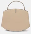 Savette Florence 20 Leather Tote Bag In Beige