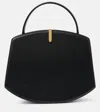 Savette Florence 20 Leather Tote Bag In Black