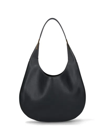 Savette Florence Medium Hobo Bag In Black