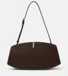 Savette Florence Small Leather Shoulder Bag In Brown