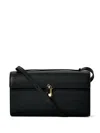 Savette Women Symmetry 26 In Grained Calf Leather In Black