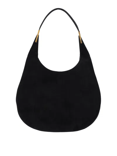 Savette Large Shoulder Bag In Black