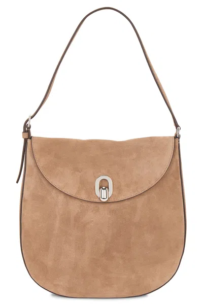 Savette Large Tondo Hobo Bag In Neutral