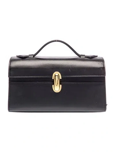 Pre-owned Savette Leather Black Symmetry Pochette Small