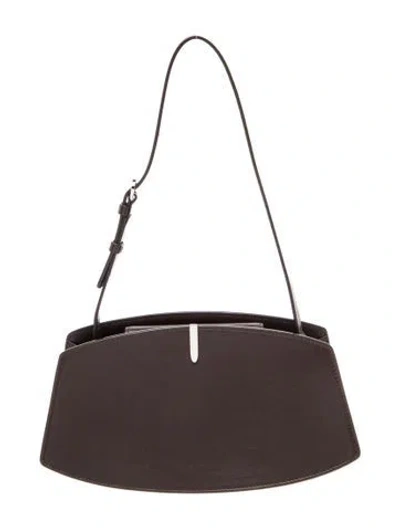 Pre-owned Savette Leather Florence In Brown