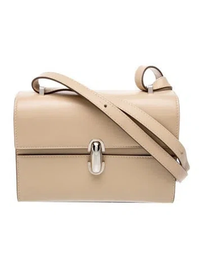 Pre-owned Savette Leather Symmetry In Neutral