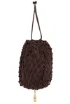 Savette Macrame Pouch In Coffee