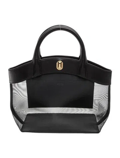 Pre-owned Savette Mesh Tondo In Black