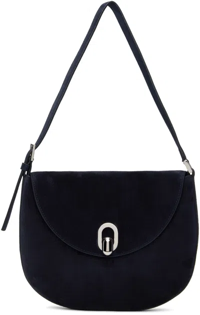 SAVETTE NAVY SMALL TONDO BAG