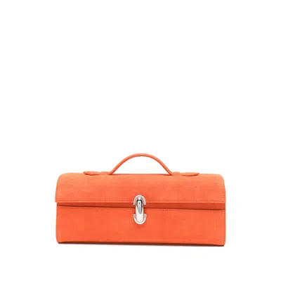 Savette Orange Tote Bags