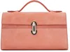 Savette Pink Symmetry Pochette Bag In 681 Camellia