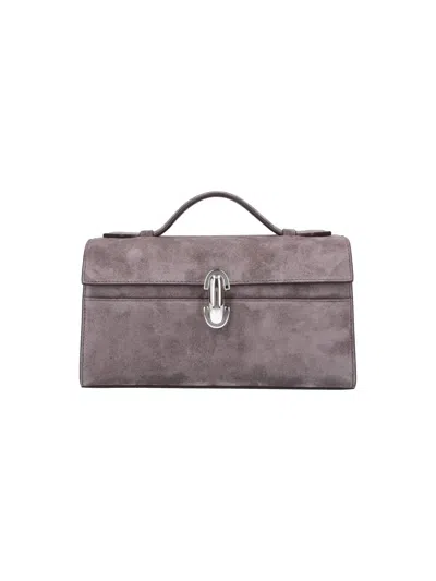 Savette Pouch “symmetry” In Grau