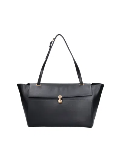 Savette Umhängetasche “symmetry Trapeze” In Schwarz