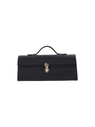 Savette "slim Symmetry" Clutch In Black