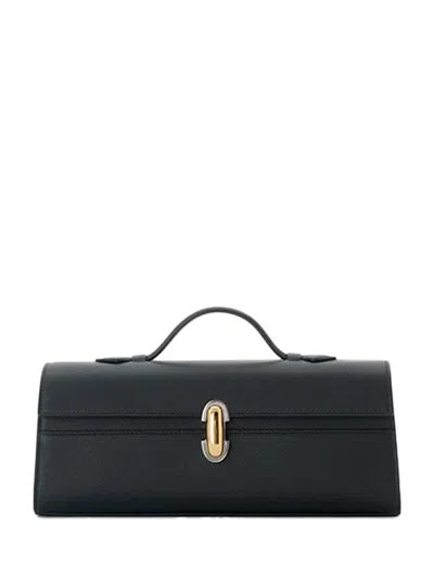 Savette Slim Symmetry Clutch In Black