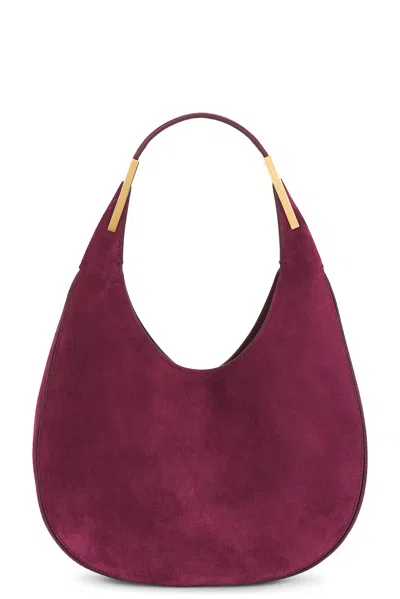 Savette Small Florence Hobo Bag In Purple