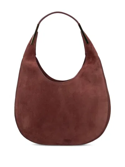 Savette Small Florence Hobo Shoulder Bag In Brown