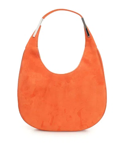 Savette Small  Hobo Bag In Orange