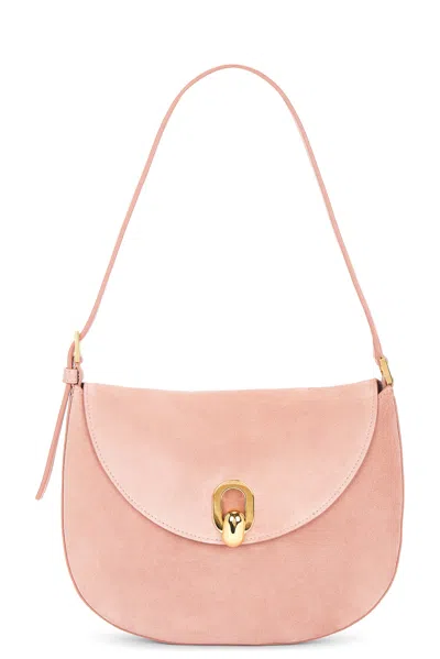 Savette Small Tondo Hobo Bag In Pink