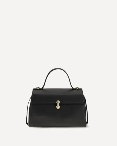Savette Soft Symmetry Handbag In Nero