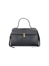 Savette Structured Top Handle Bag In Black