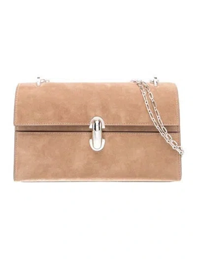 Pre-owned Savette Suede Symmetry In Neutrals