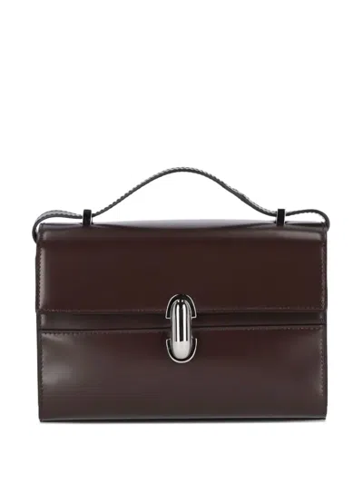 Savette Symmetry 19 Shoulder Bag In Brown