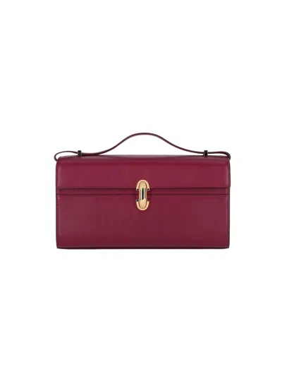 Savette "symmetry 26" Crossbody Bag In Red