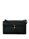 Savette Women Symmetry 26 In Grained Calf Leather In Black