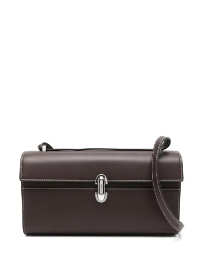 Savette Symmetry 26 In Smooth Calf Leather In Brown