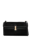 Savette Symmetry 26 In Suede With Smooth Calf Trim