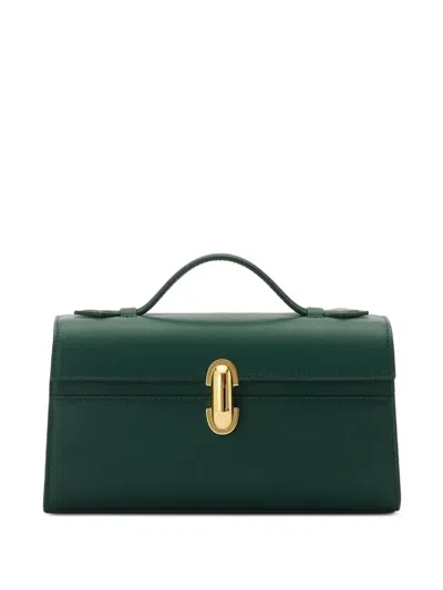 Savette Symmetry Clutch Bag In Green