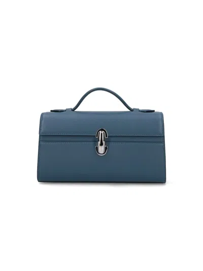 Savette "symmetry" Clutch In Blue