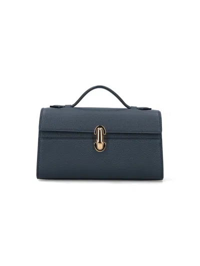 Savette "symmetry" Clutch In Blue