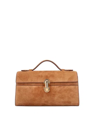Savette Symmetry Clutch In Brown