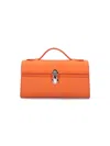 Savette Symmetry Clutch In Orange