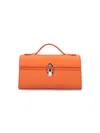 Savette Symmetry Clutch In Orange