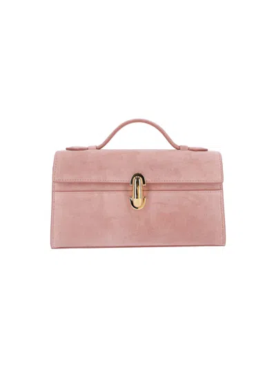 Savette Symmetry Clutch In Pink