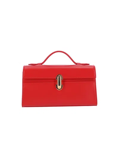 Savette "symmetry" Clutch In Red