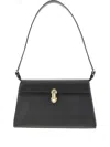 Savette Symmetry Leather Shoulder Bag In Black