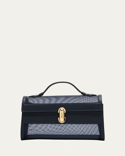 Savette Symmetry Mesh Pochette Bag