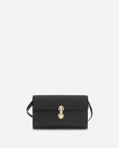 Savette Symmetry Mini Shoulder Bag In Black