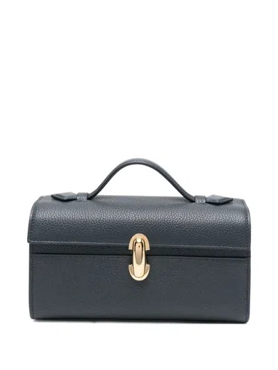 Savette "symmetry Pochette" In Grained Calf Leather